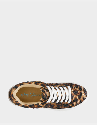 Betsey Johnson Everyday - SIDNY LEOPARD Women's Leopard Sneaker