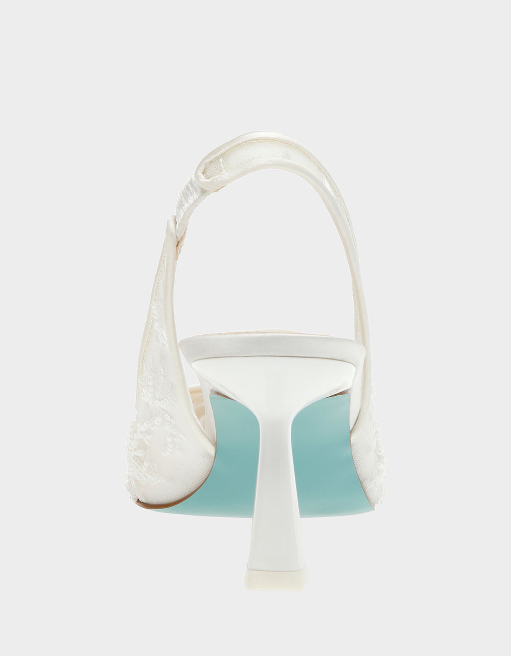 Betsey Johnson Quality - NIKKI IVORY Slingback Heels