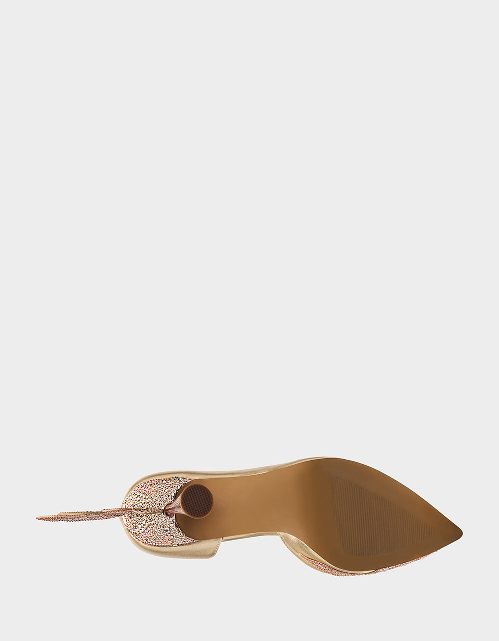 Betsey Johnson Exclusive - PHOENIX METAL MULTI Pointed-Toe Pump Women's Heel