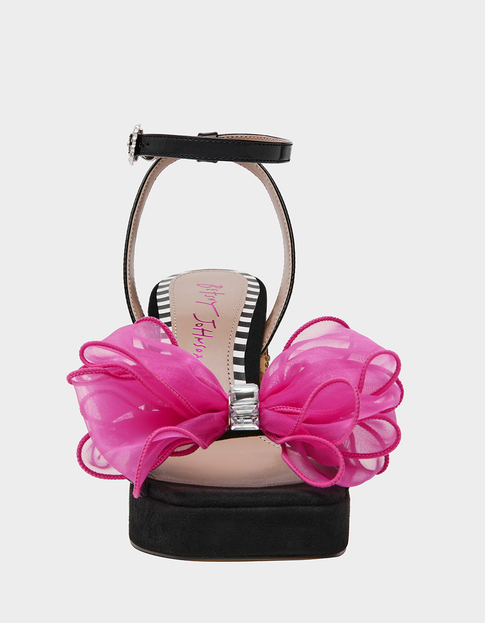 Betsey Johnson Deals - PALLOMA BLACK MULTI Women's Platform Block Heel