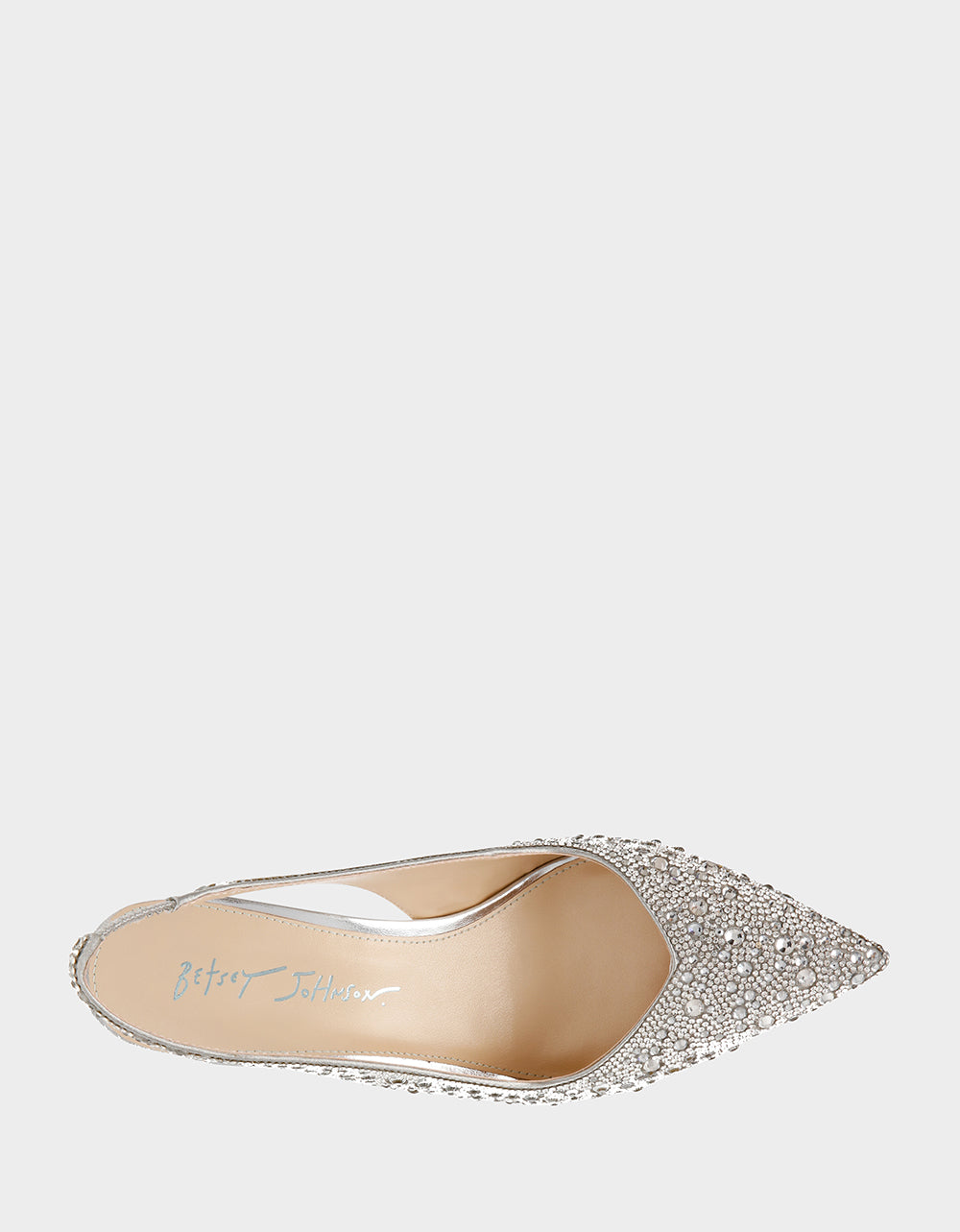 Betsey Johnson Sale - CLARK SILVER Pumps