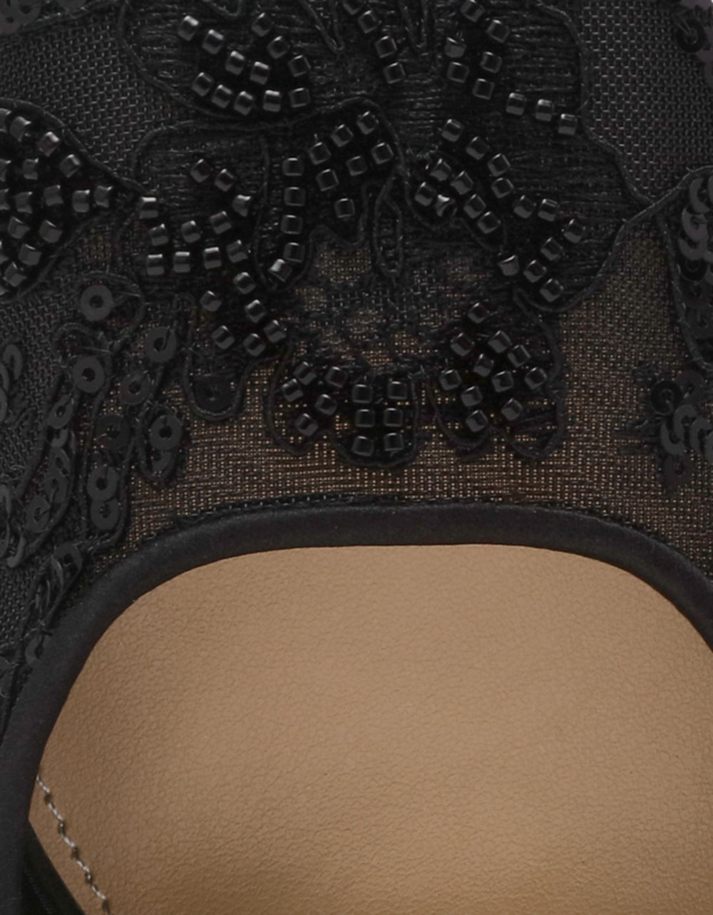 Betsey Johnson Value - NINAH BLACK Square-Toe Slingback Mesh Block Heels