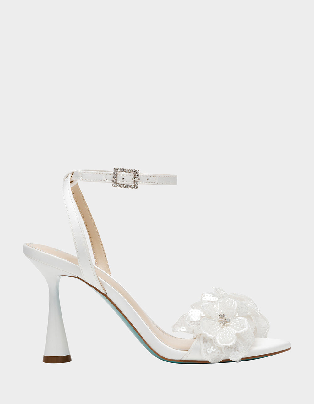 Betsey Johnson Best Price - CALI IVORY Strappy Heel