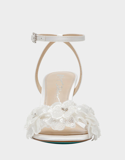 Betsey Johnson Best Price - CALI IVORY Strappy Heel
