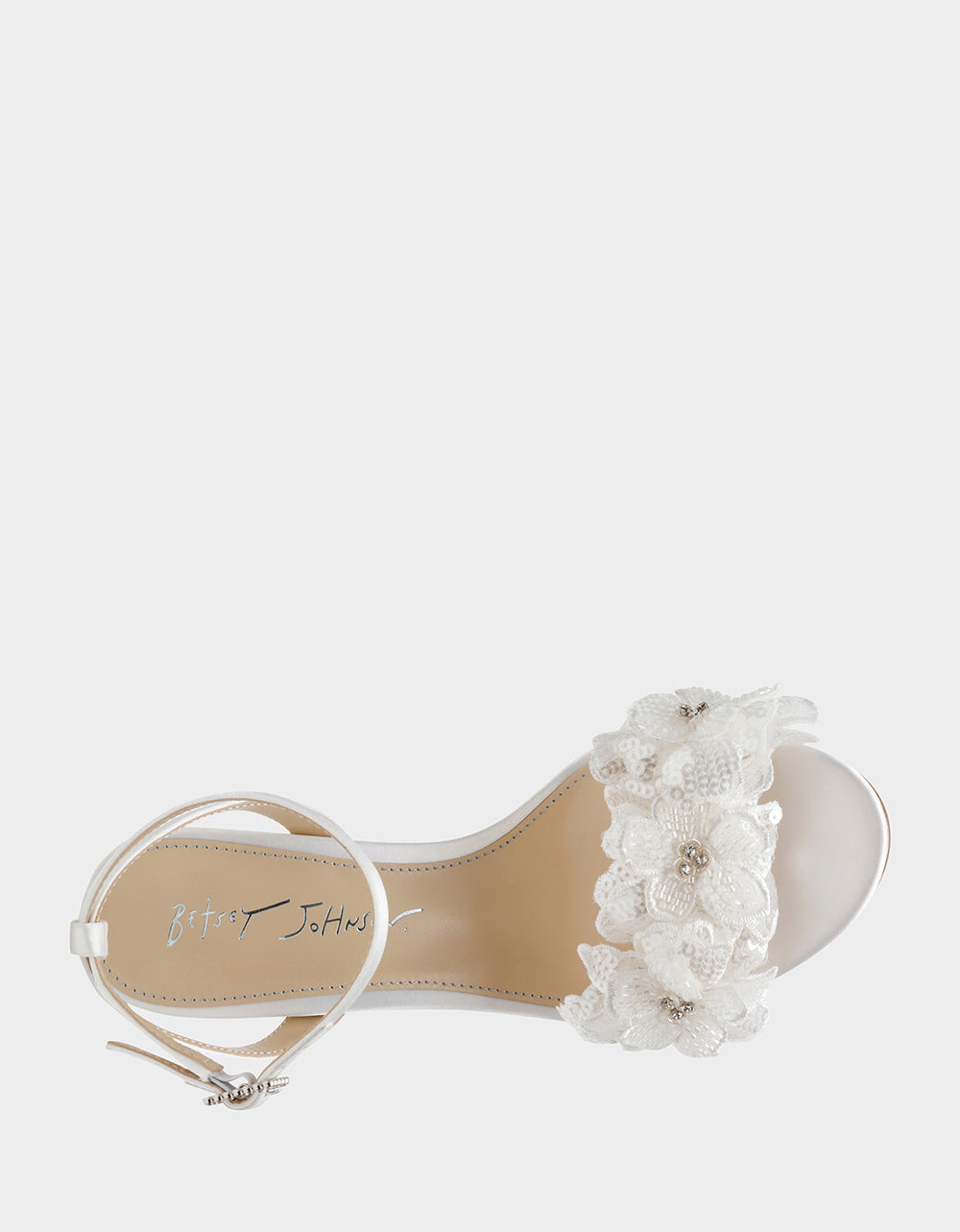 Betsey Johnson Best Price - CALI IVORY Strappy Heel
