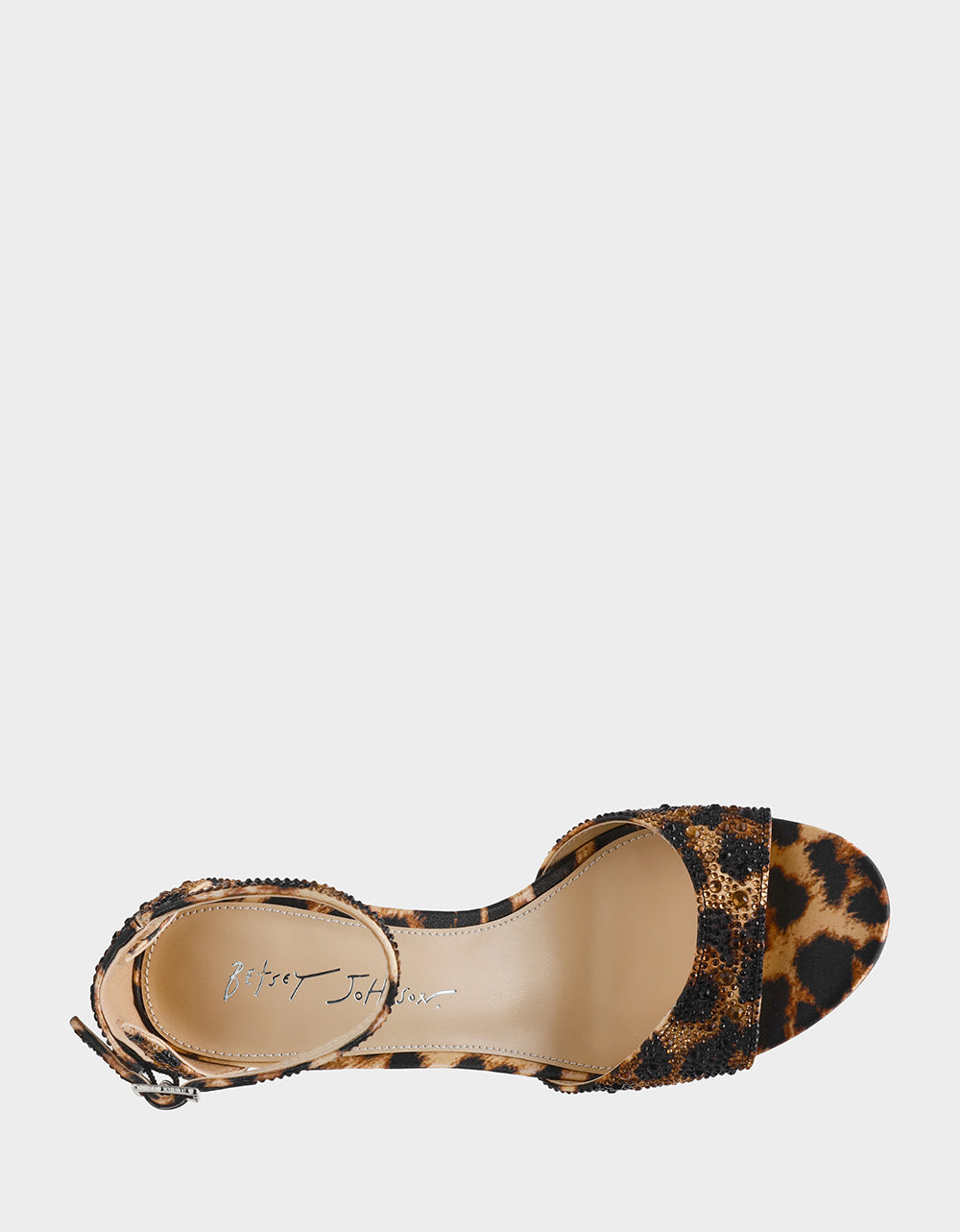 Betsey Johnson Popular - KAMI LEOPARD Block Heel Open Toe Women's Heel