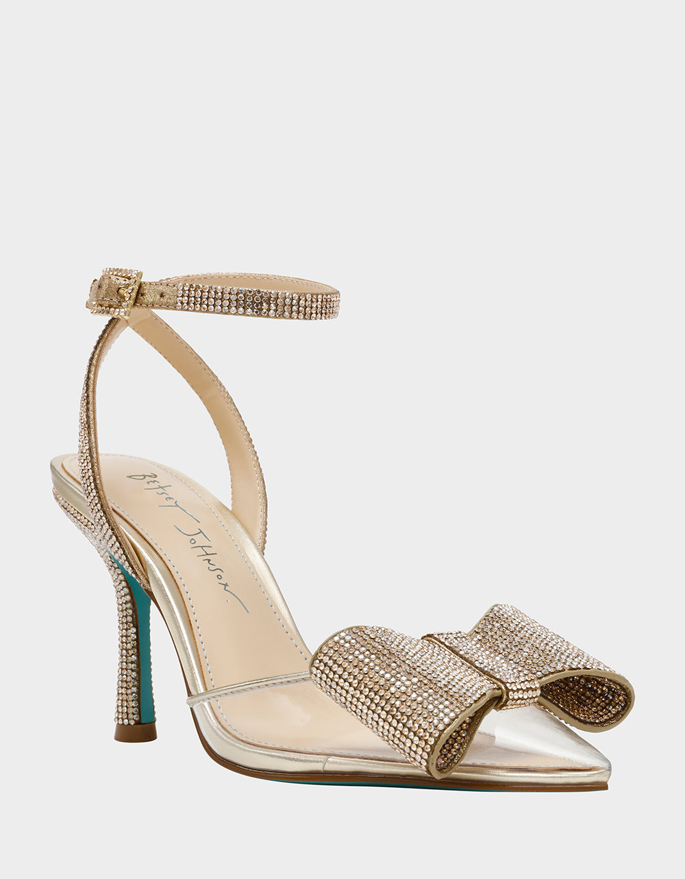 Betsey Johnson Customer Favorite - HART LIGHT GOLD Bow Heels