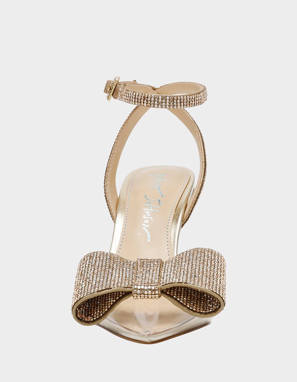 Betsey Johnson Customer Favorite - HART LIGHT GOLD Bow Heels