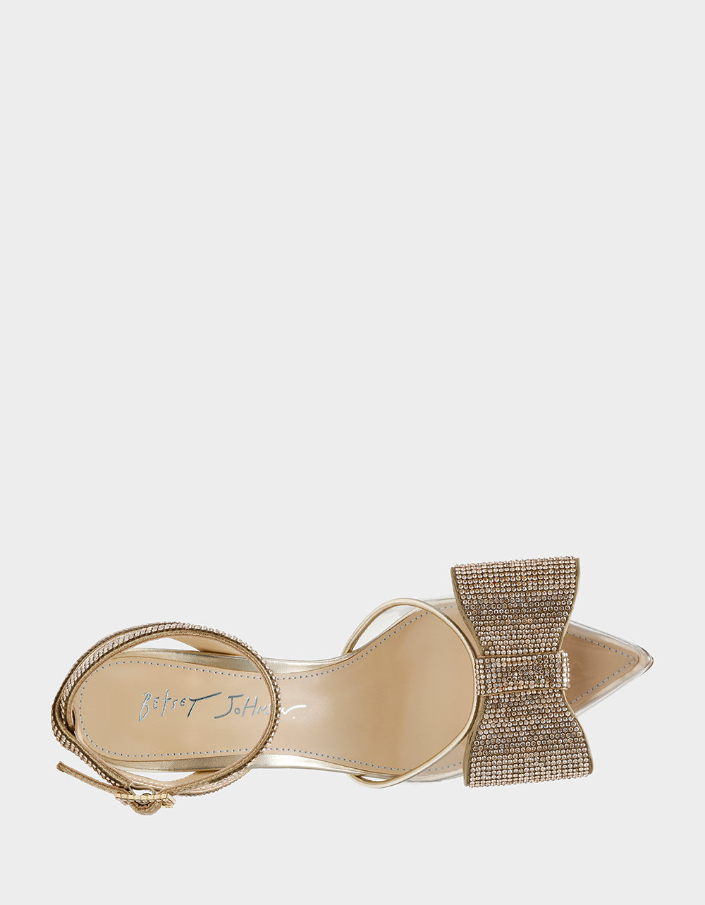 Betsey Johnson Customer Favorite - HART LIGHT GOLD Bow Heels