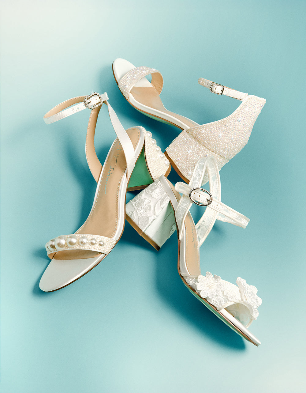 Betsey Johnson Essential - BLARE IVORY Square-Toe Block Heel