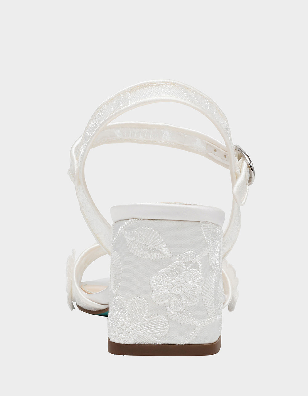 Betsey Johnson Essential - BLARE IVORY Square-Toe Block Heel
