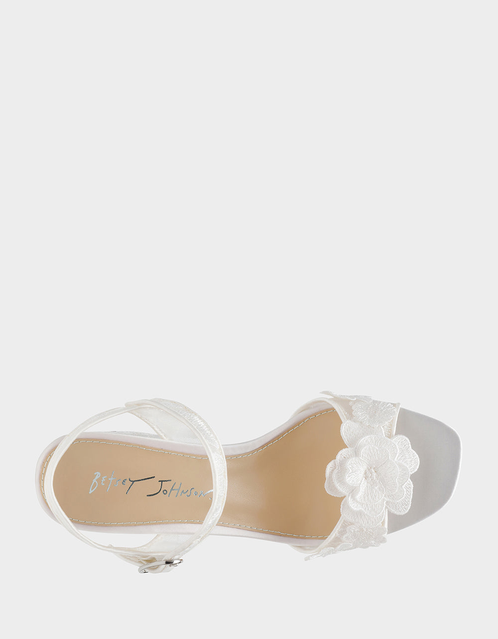 Betsey Johnson Essential - BLARE IVORY Square-Toe Block Heel