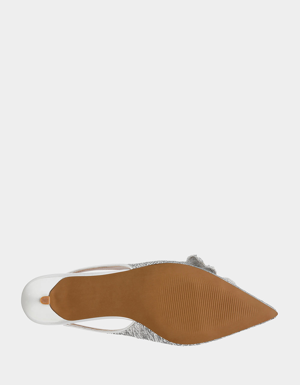 Betsey Johnson Classic - AURORRA SILVER Sequins Kitten Heel