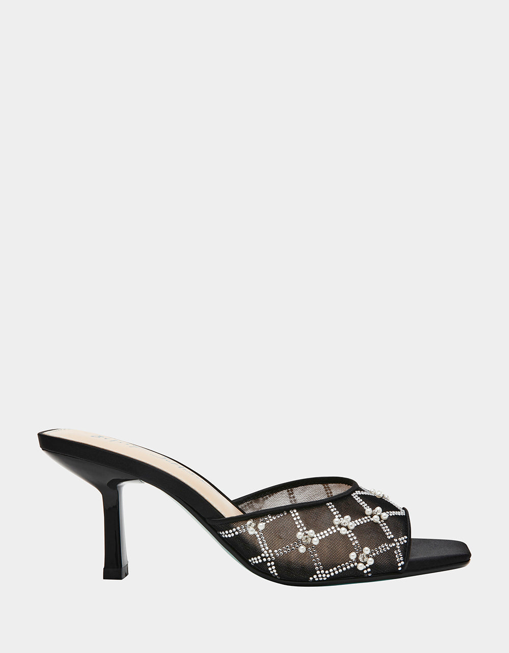 Betsey Johnson Exclusive - EMM BLACK Slip-On Mule