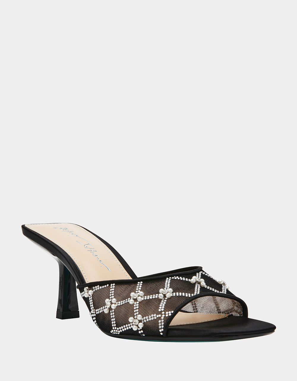 Betsey Johnson Exclusive - EMM BLACK Slip-On Mule