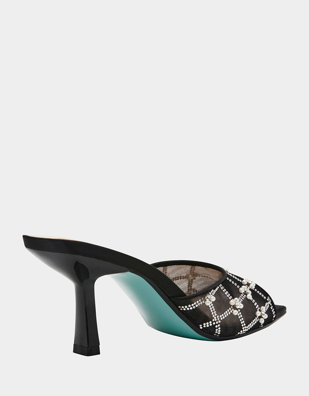 Betsey Johnson Exclusive - EMM BLACK Slip-On Mule
