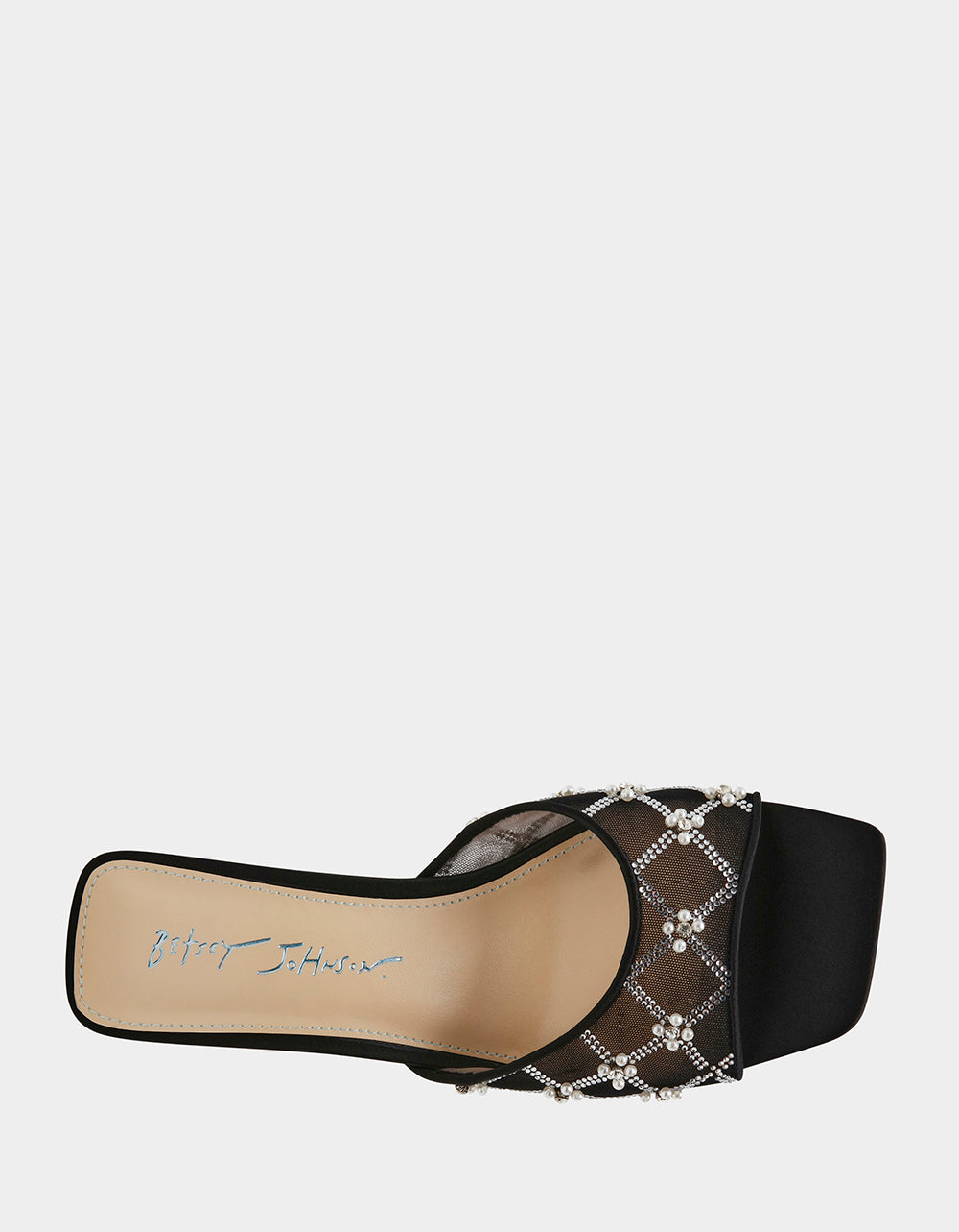 Betsey Johnson Exclusive - EMM BLACK Slip-On Mule
