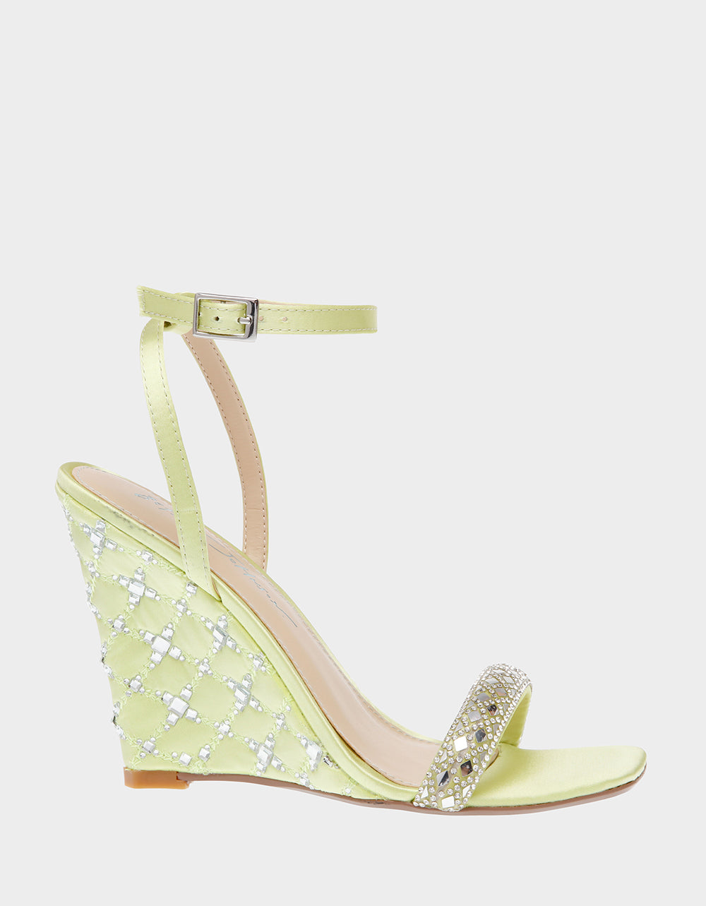 Betsey Johnson Premium - SIMON LIME Wedge Heel