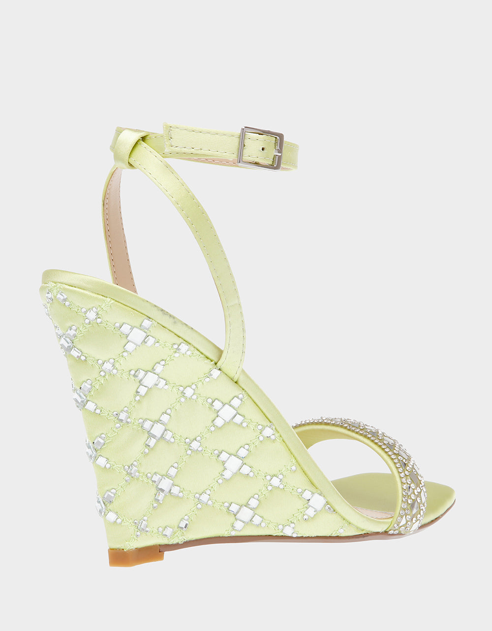 Betsey Johnson Premium - SIMON LIME Wedge Heel