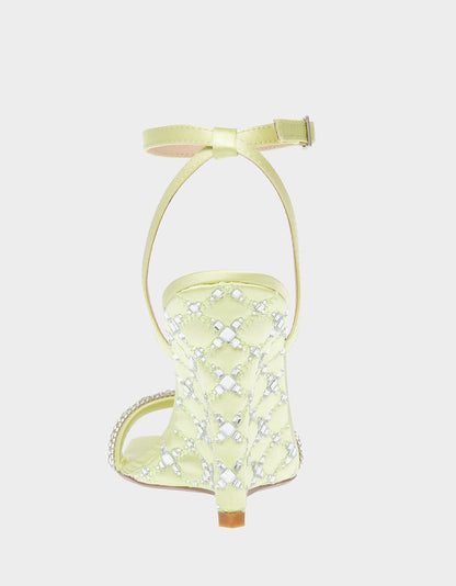 Betsey Johnson Premium - SIMON LIME Wedge Heel