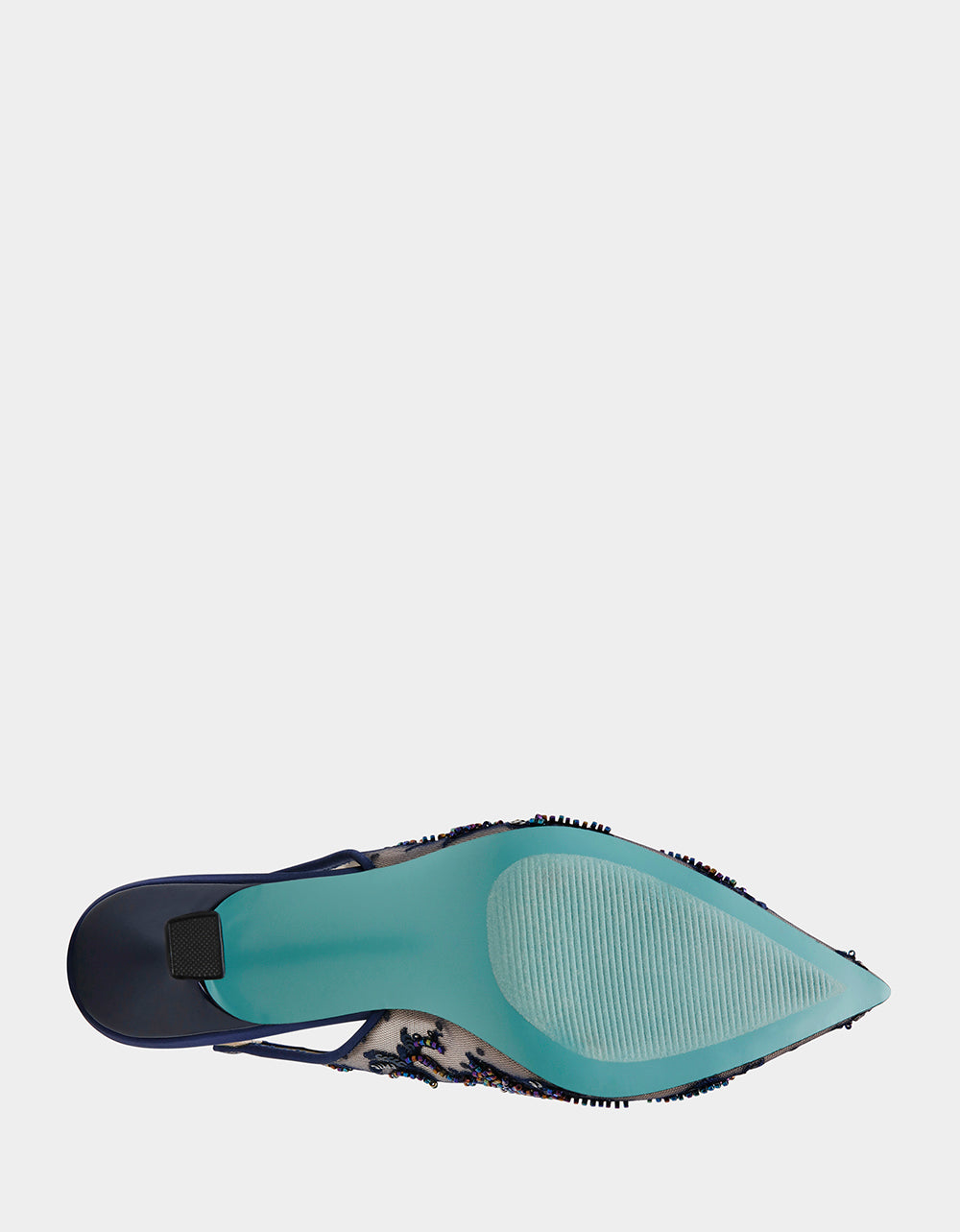 Betsey Johnson Customer Favorite - NIKKI NAVY Slingback Pointed Toe Heel