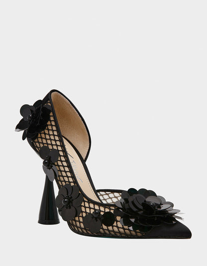 Betsey Johnson Everyday - NASH BLACK Pointed Toe Heel