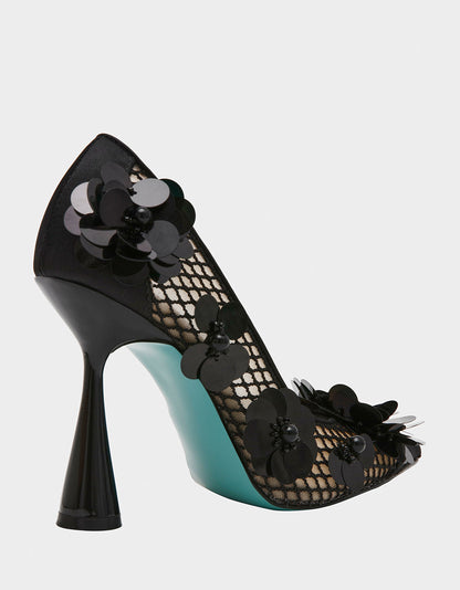 Betsey Johnson Everyday - NASH BLACK Pointed Toe Heel