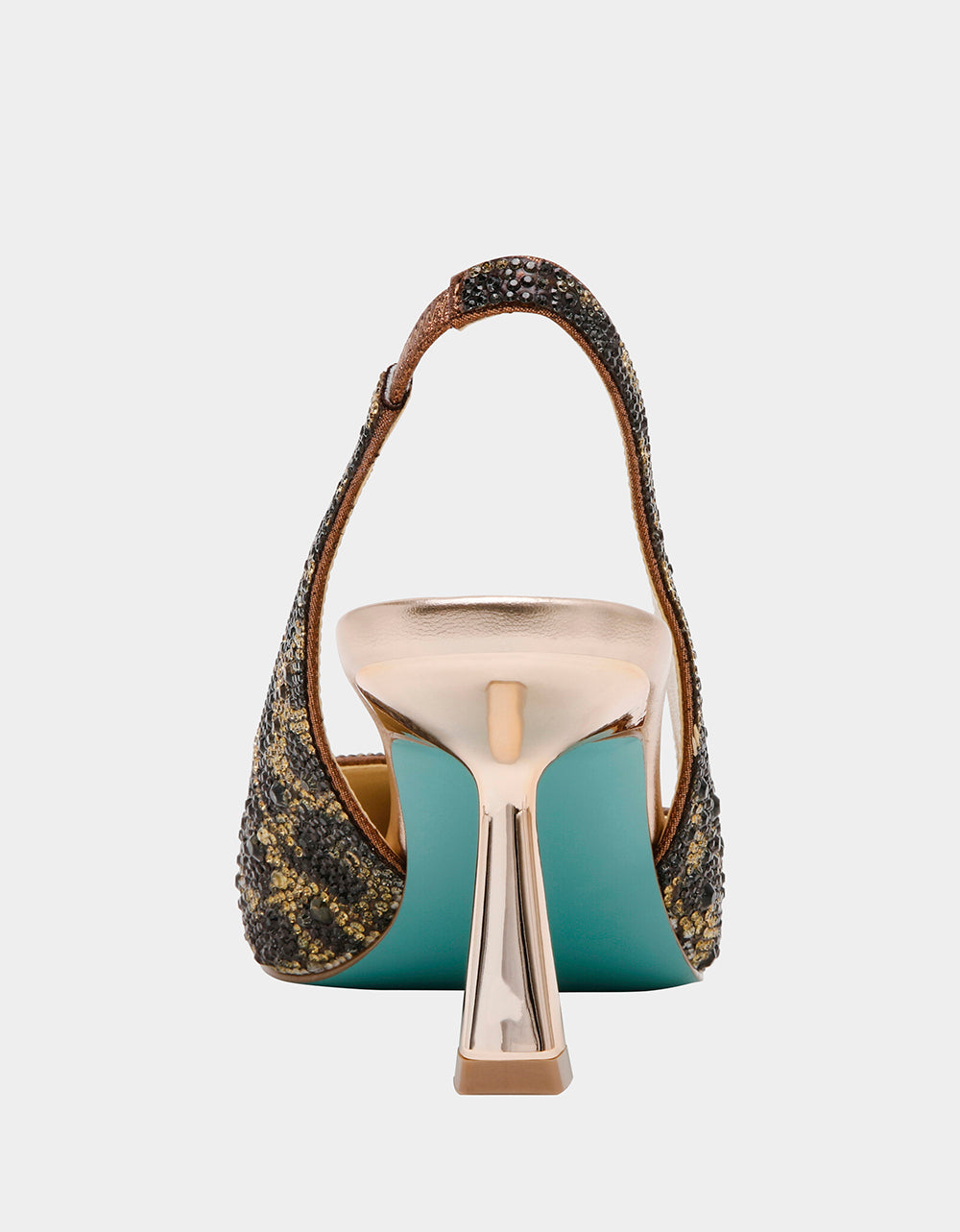 Betsey Johnson Customer Favorite - CLARK LEOPARD Slingback Women's Kitten Heel