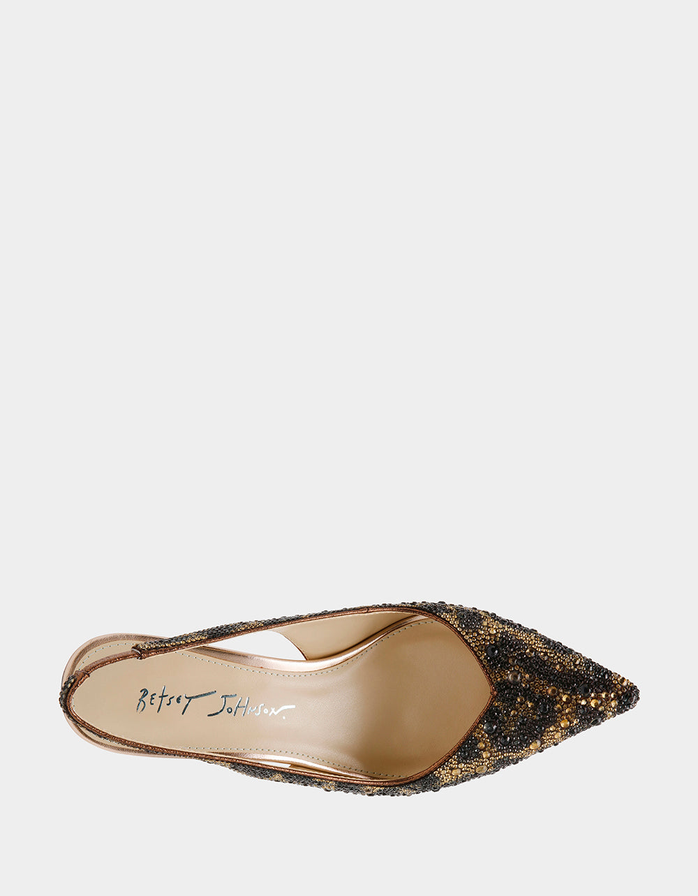 Betsey Johnson Customer Favorite - CLARK LEOPARD Slingback Women's Kitten Heel