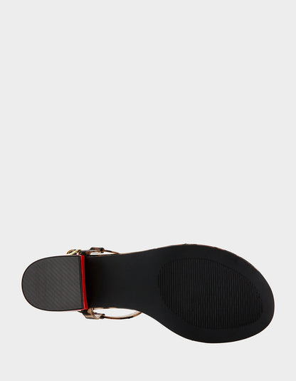 Betsey Johnson Customer Favorite - ASBURY LEOPARD Cherry Sandal