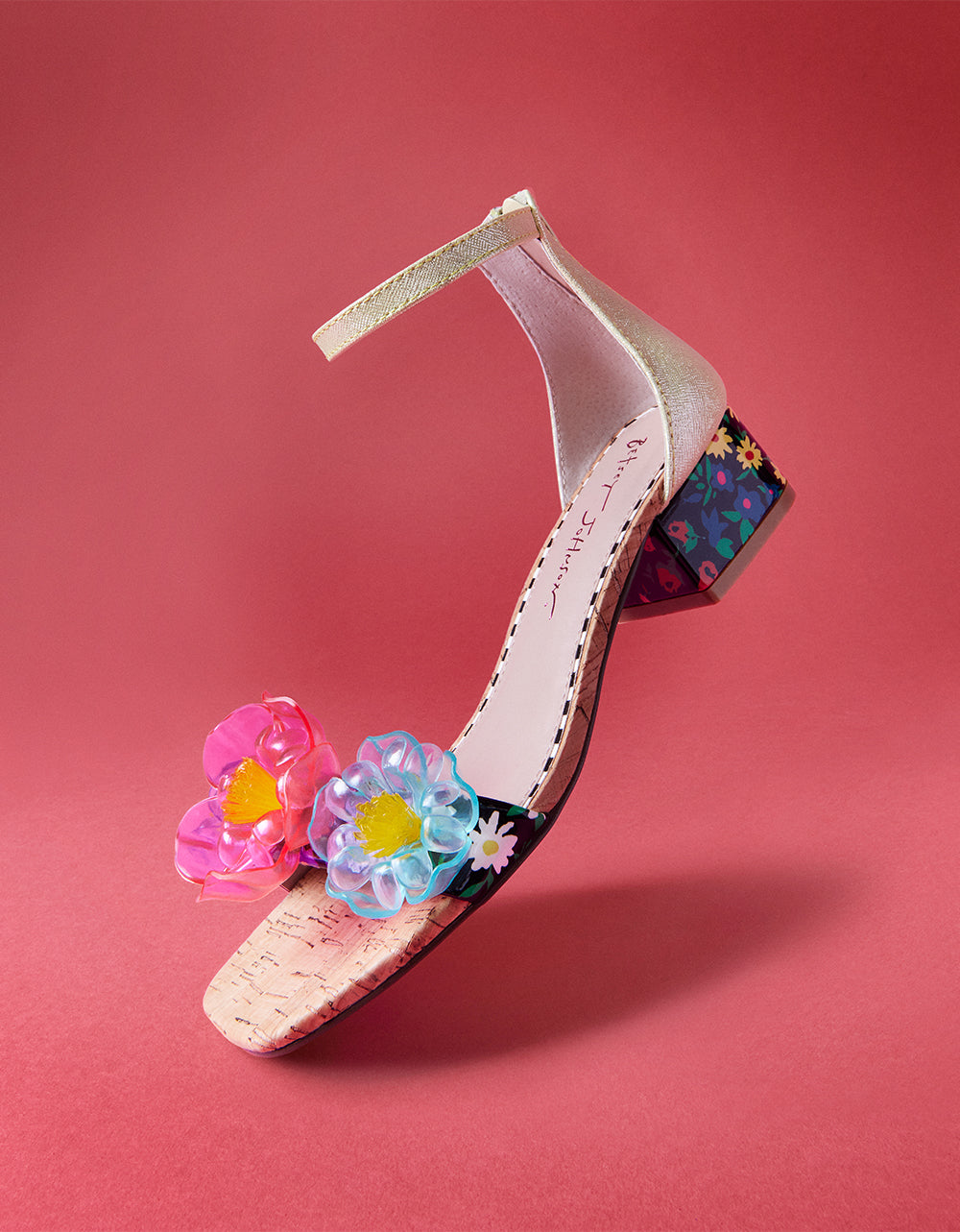 Betsey Johnson Best Seller - OAKLEE GREEN MULTI Floral Sandal