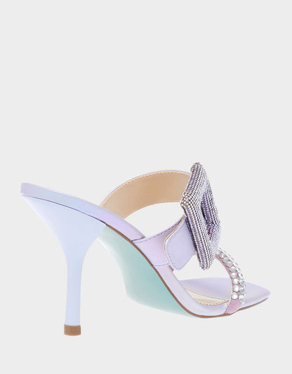 Betsey Johnson Classic - ANNY LAVENDER Bridal Heel