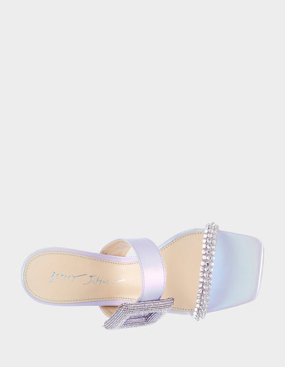 Betsey Johnson Classic - ANNY LAVENDER Bridal Heel