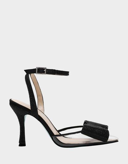 Betsey Johnson Value - HART BLACK Bow Heels