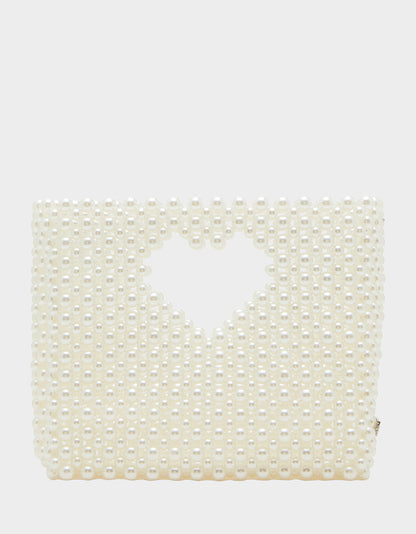 Betsey Johnson Trusted - GOSSIP PEARL TOP HANDLE CROSSBODY PEARL