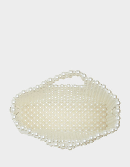 Betsey Johnson Trusted - GOSSIP PEARL TOP HANDLE CROSSBODY PEARL